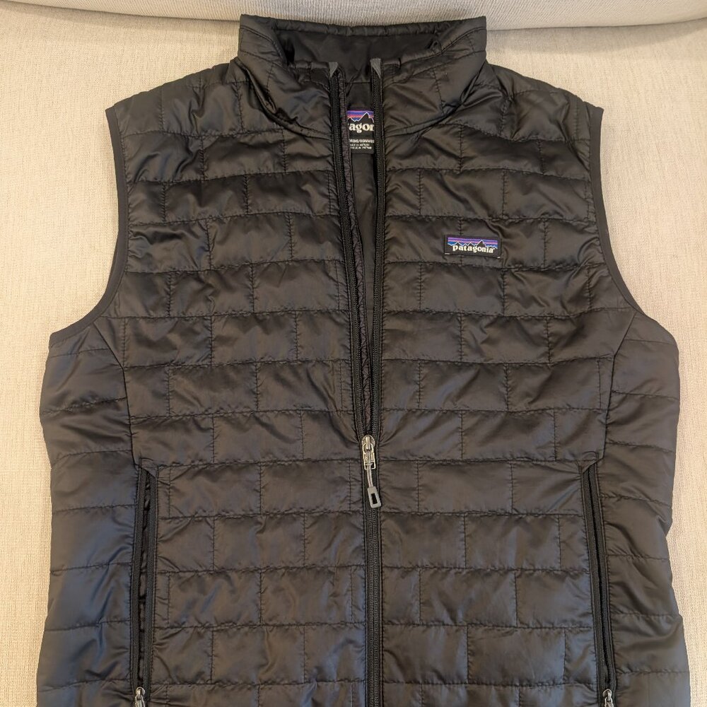 Patagonia Men's Nano Puff Insulated Vest - Size Medium, Men's, Color Black